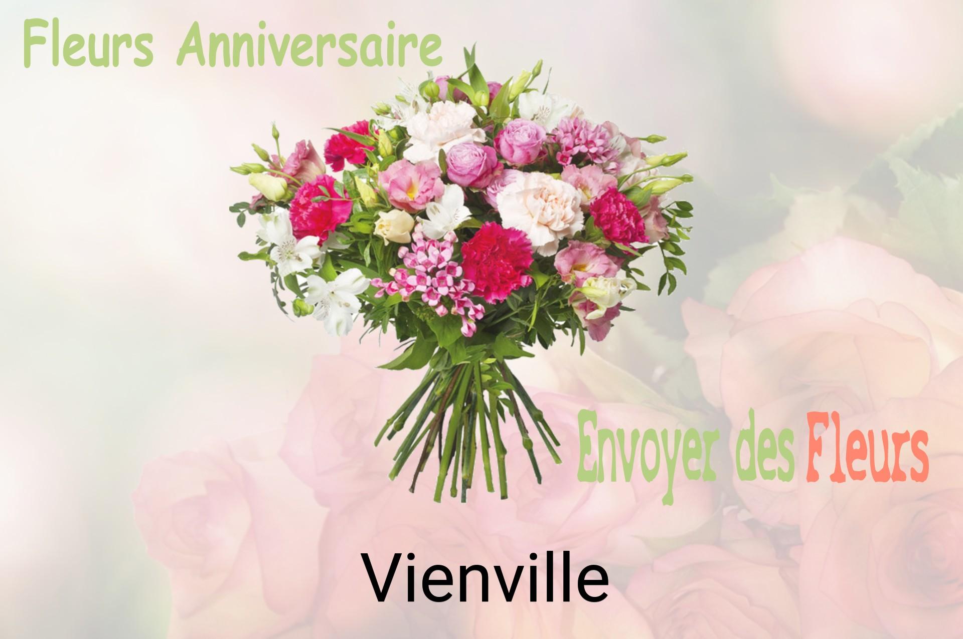 Bouquet de fleurs d’anniversaire livré à Vienville