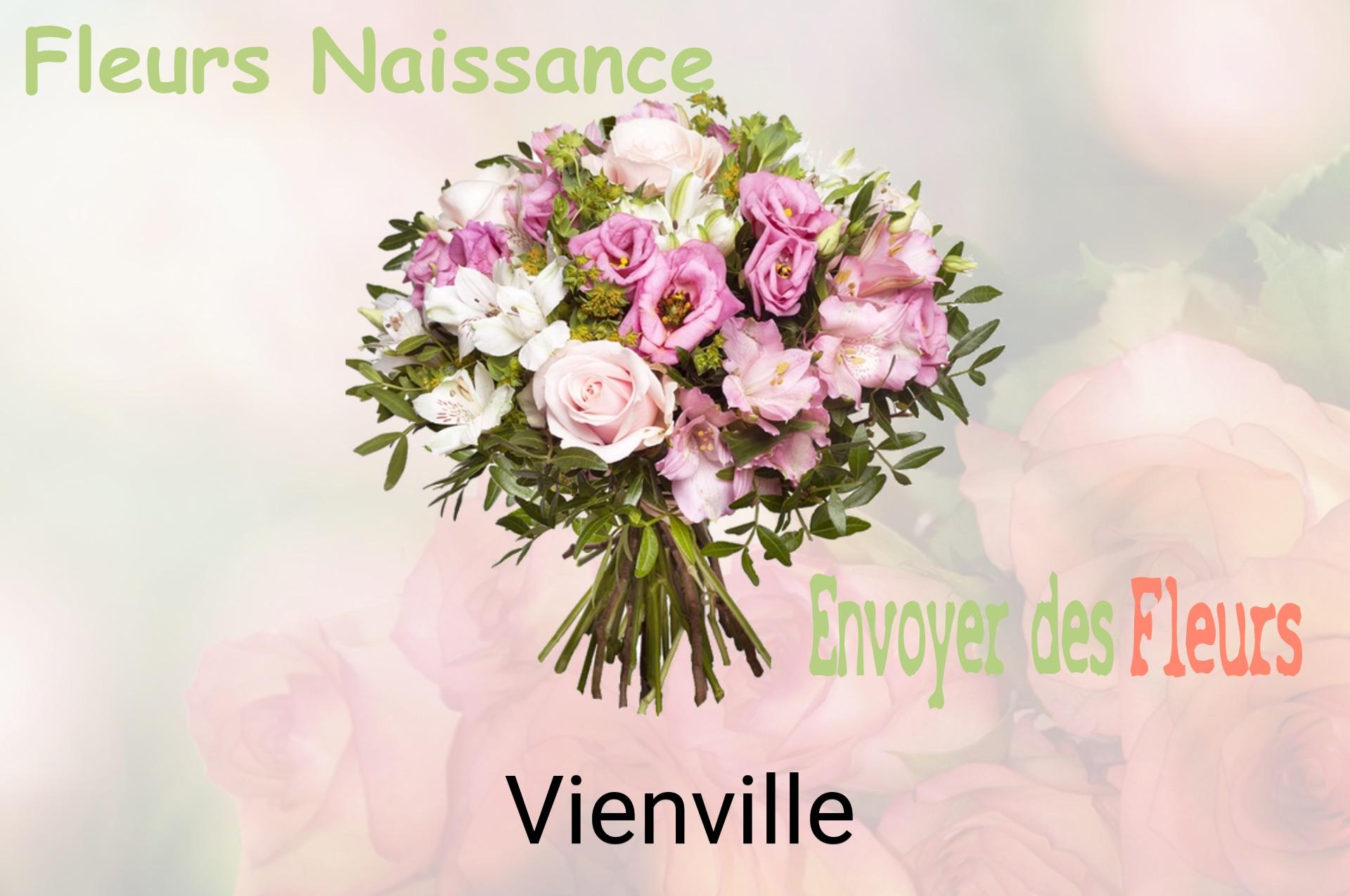 Bouquet de fleurs de naissance livré à Vienville